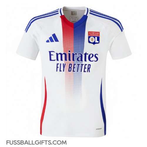 Olympique Lyonnais Fußballbekleidung Heimtrikot 2024-25 Kurzarm